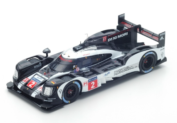 PORSCHE 919 HY VAINQUEUR LM 2016 SPARK 1/43°